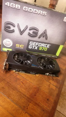 Placa de vídeo Gtx970 EVGA OC