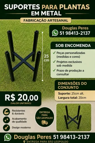 Suporte para vaso de plantas