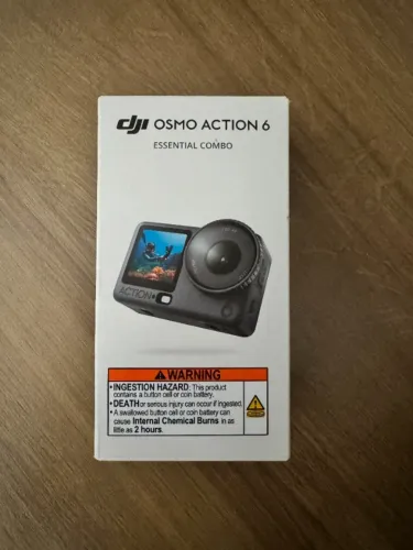 DJI Osmo Action 6 Câmera de Ação 4K - Nova Lacrada de Fábrica!