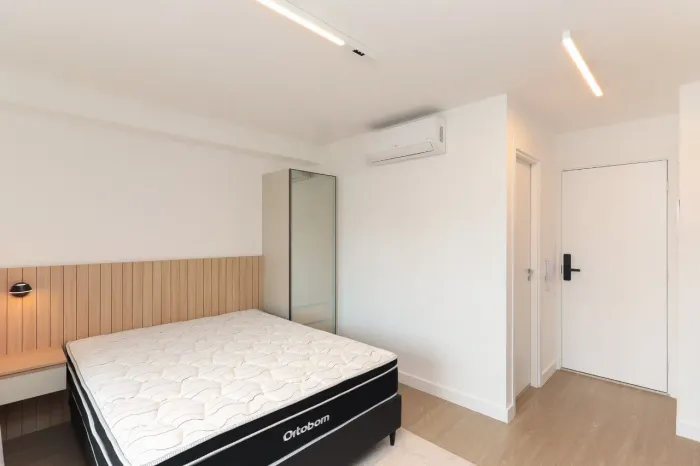 Studio novo para locação em São Paulo-SP, Vila Clementino: 1 quarto, 1 banheiro, 25,00 m² 