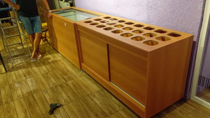 Balcão de condimentos