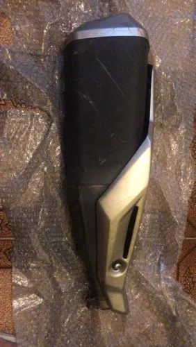 Vendo um cano de escape original da cb 500f m ZAP *