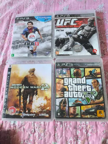 PROMOÇÃO JOGOS DE PS3 - 6 JOGOS