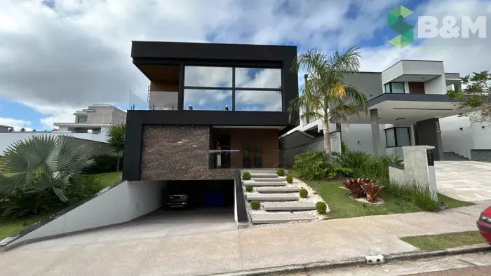 Casa a venda porteira fechada no Condomínio Alphaville Jundiaí 1 com 5 suítes, 408m²