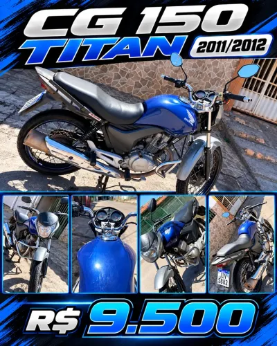 Honda CG 150 Titan-ex Mix/flex 2011