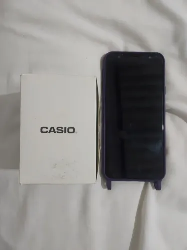 RELÓGIO CASIO + SAMSUNG GALAXY J4 CORE USADOS