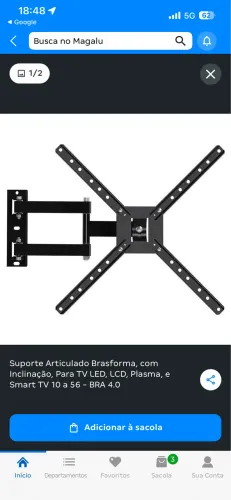 Suporte Articulado Tv