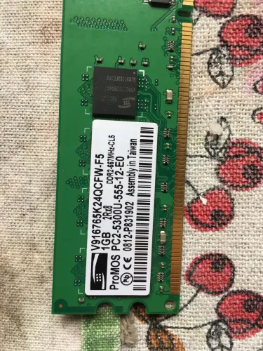 Memória ddr2 1giga para PC