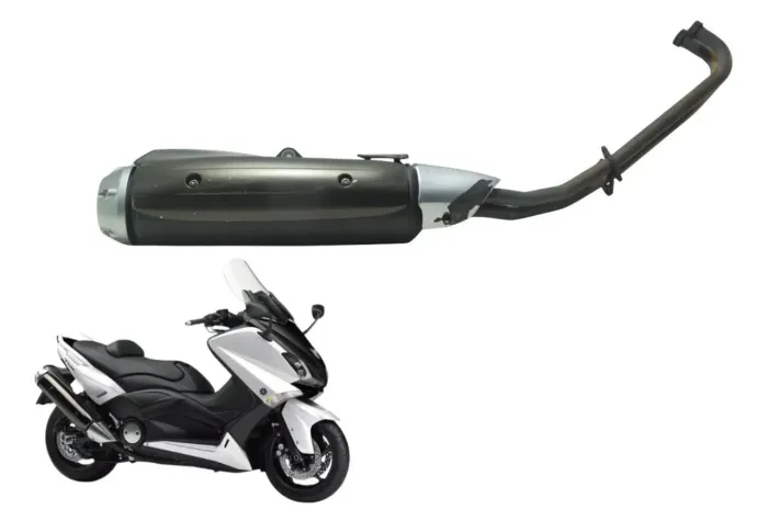 Escapamento Completo Yamaha Tmax 530 13-15 Original (Usado)