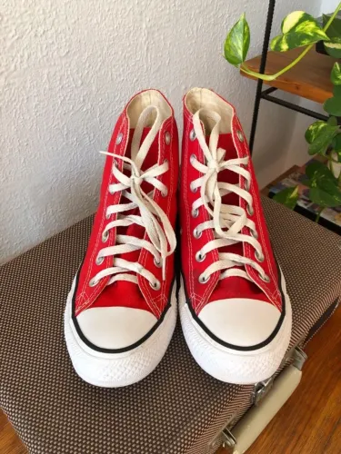 Tênis Converse All Star Chuck Taylor Cano Alto Tênis Converse All Star Chuck Taylor Cano A