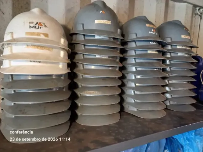 CAPACETE SEGURANÇA MARCA MSA  - USADO