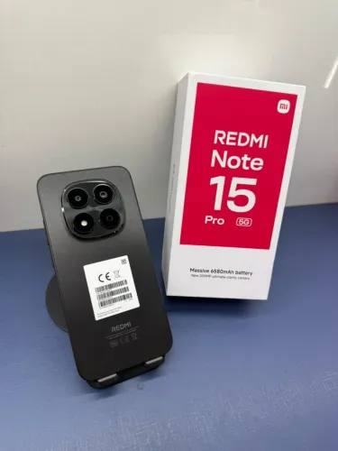 Redmi Note 15 Pro 5G 512/08- Preto Novos Lacrados Versão Global 