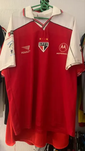 Camisa do São Paulo 1999 treino 