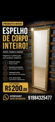 Espelho novo 