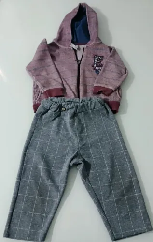 Vendo esse kit infantil menino 1/2 anos usados em boas condições 