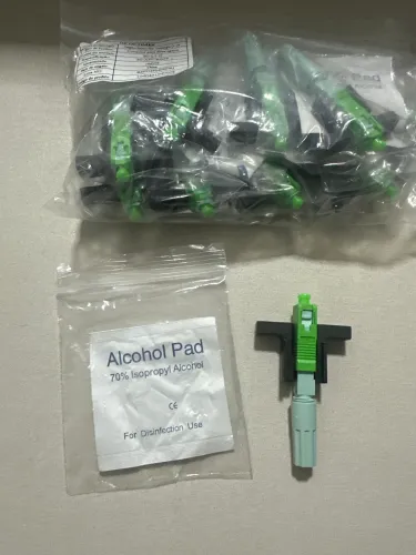 50 peças Conector SC/APC- ROSCA