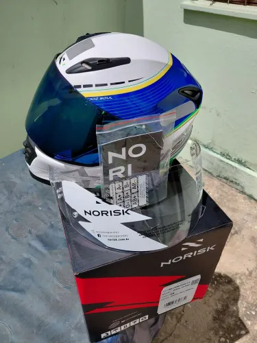 Capacete norisk tamanho 58