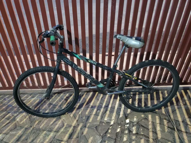 Bike aro 24 com marcha
