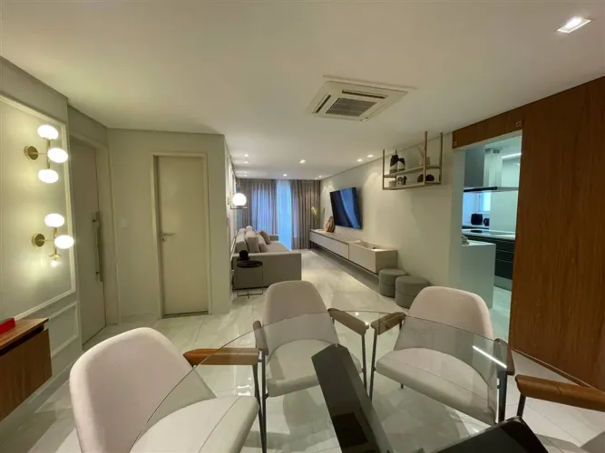 APARTAMENTO COM 161,80 m² - TUPI - PRAIA GRANDE SP