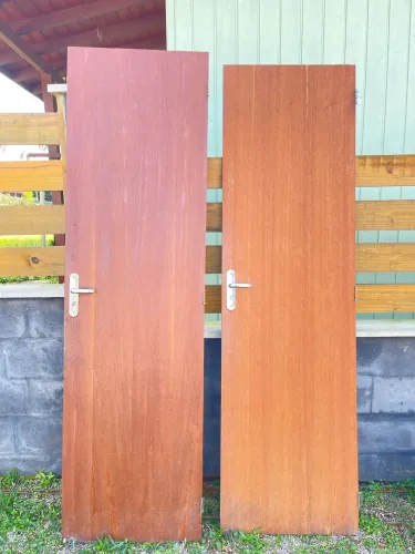 Porta interna de madeira semi oca
