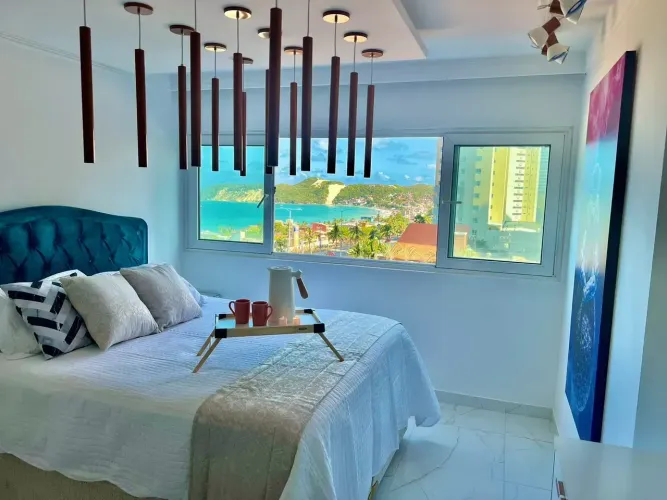 Apartamento Flat Mobiliado Vista Para o Mar de Ponta Negra