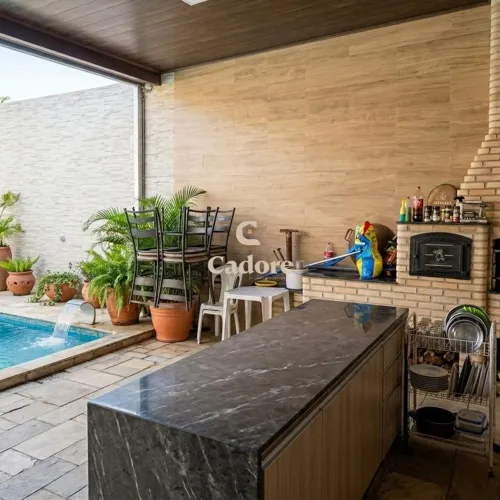 Casa à venda no Residencial Integração com 3/4 sendo 2 suítes e garagem 3 carros