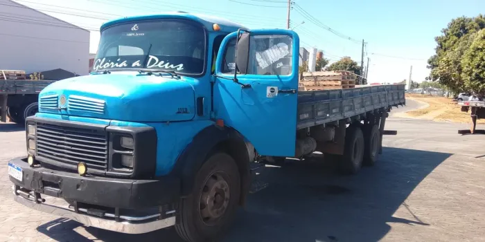 Mercedes-Benz 1113 1978 Trucado Fichado Votorantim