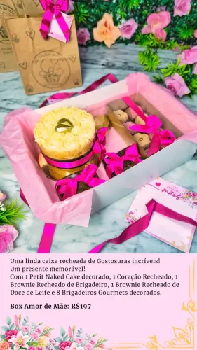 Dia das Mães, Doces, Bolos, Brigadeiro Gourmet, Chocolate, Conjunto Satélite, Coqueiro 