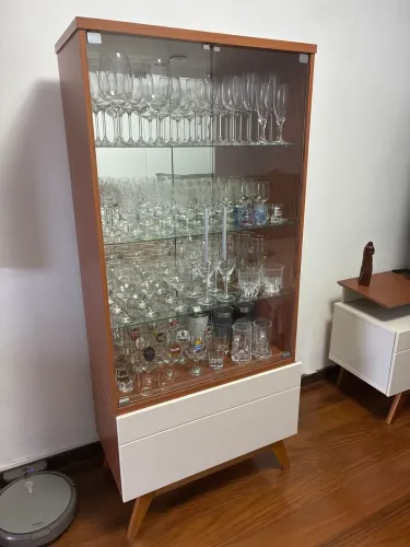 Cristaleira Classic 1g Freijó Com Off White