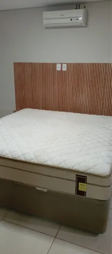 Cama american flex AMX com box baú SUPERKING 