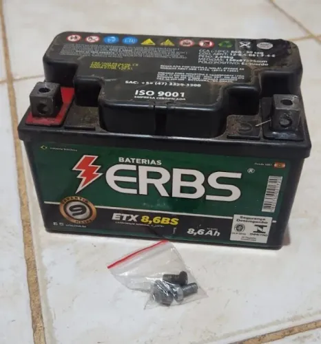 Bateria de moto ERBS (USADA)