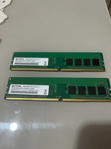 Memória Ram DDR4 8GB 2x4 2133MHz
