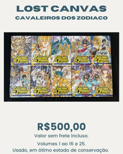 Mangá lost canvas cavaleiros dos zodíaco