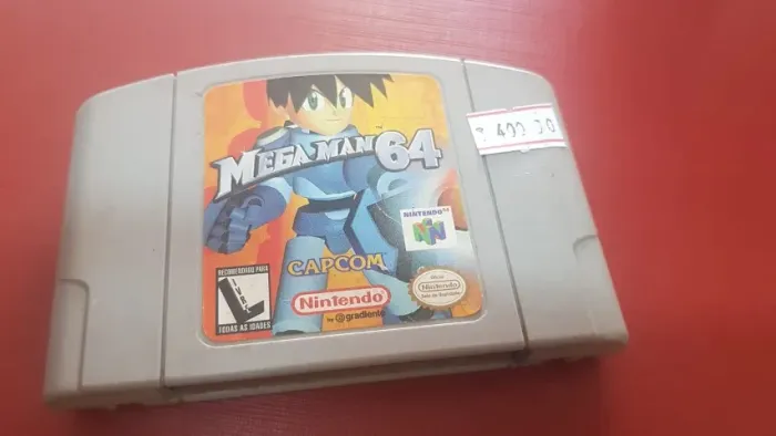 MEGA MAN 64 - CARTUCHO NINTENDO 64 ORIGINAL **RARO**