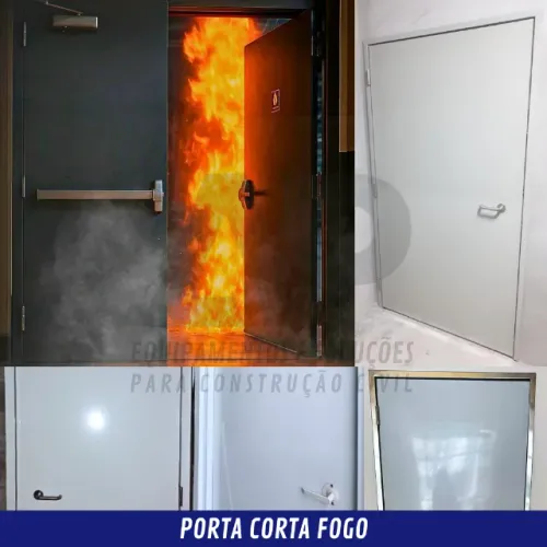 Porta Corta Fogo para Prédios