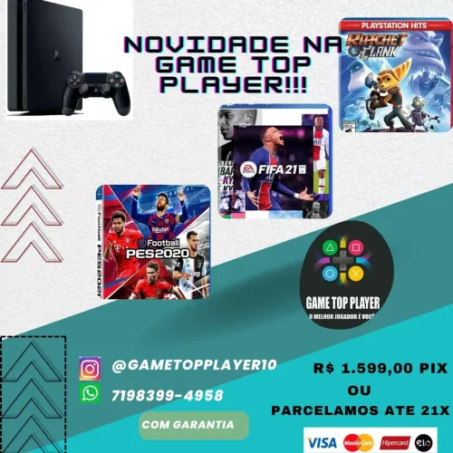 PS4 Slim 1 TB Excelente Playstation 4 !