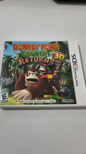 Jogo Nintendo 3DS - Donkey Kong Country Returns 3D