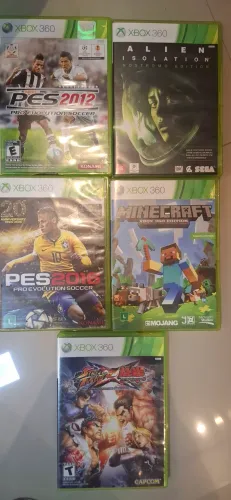 Lote de capas de jogos xbox 360- SO AS CAPAS.
