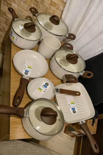 Panelas de Cerâmica - Novas - Na Caixa. 