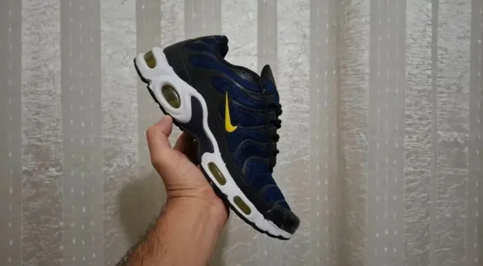 Tênis Nike TN Marinho/Amarelo