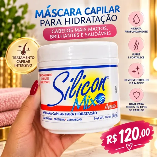 Máscara de hidratação