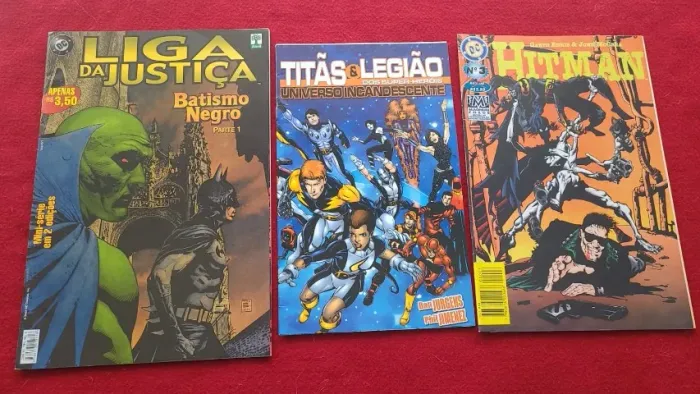 Lote 3 revistas raras DC Comics 1997-2004