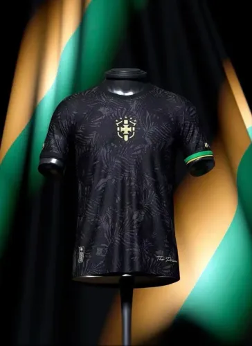 Camiseta Brasil especial black prince