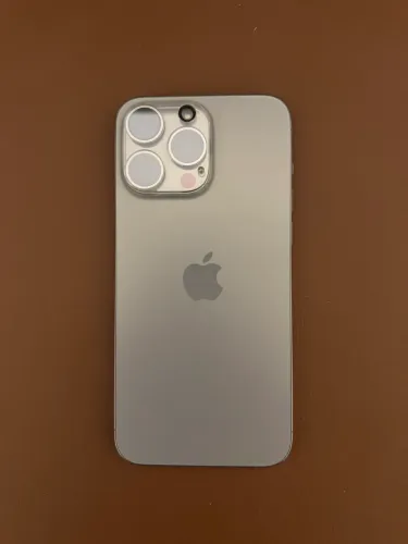 iPhone 15 Pro Max 512GB Titânio Natural - Caixa e Acessórios - Impecável