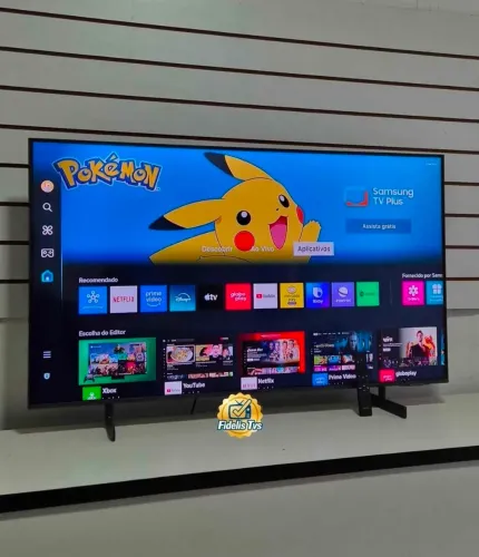 TELEVISÃO SMART SAMSUNG SEMINOVA 55 POLEGADAS COMPLETA 4K