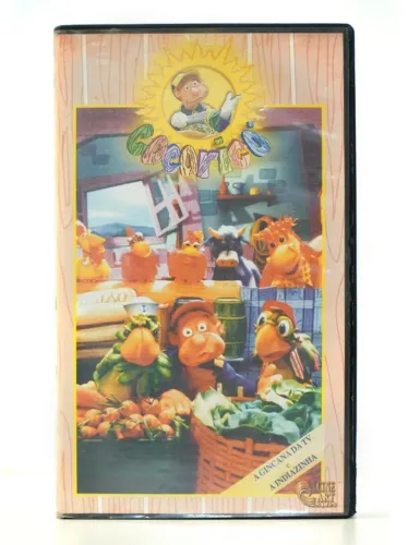 Fita Vhs Cocorico A Gincana Da Tv E A Indiazinha Original