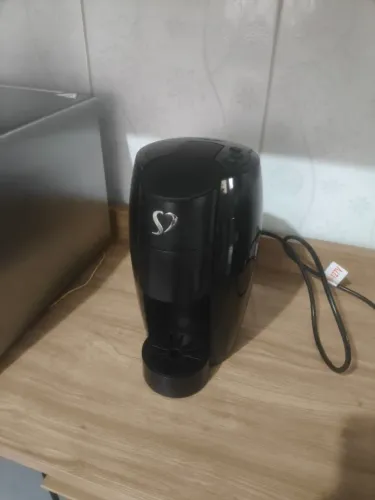 Cafeteira 3 corações de cápsula