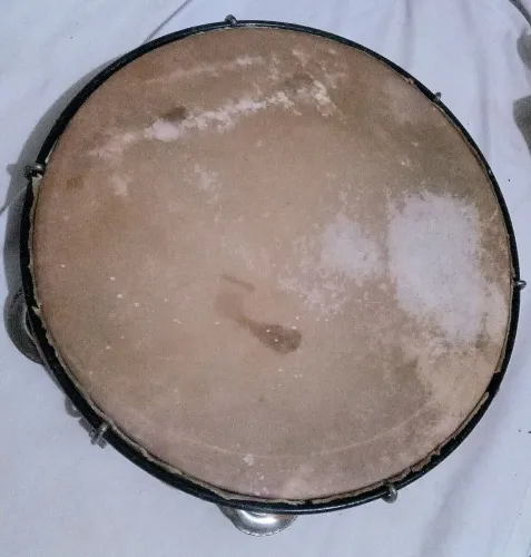 Pandeiro (pele animal)