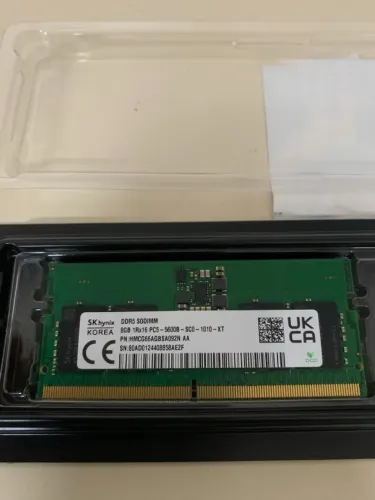 Kit Memória RAM 16GB (2x8GB) DDR5 5600MHz SK Hynix Notebook Dell