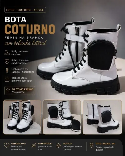Coturno Feminino